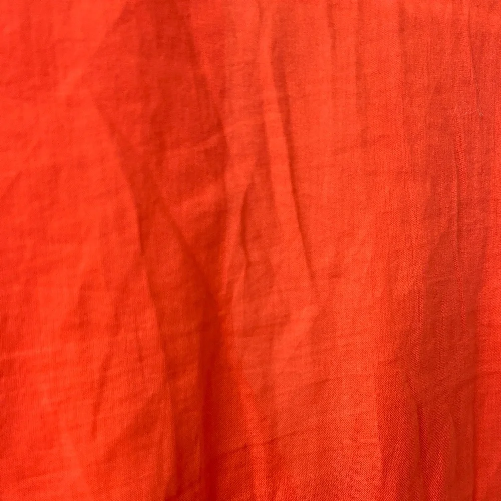 Tory Burch Orange Tunic with White Trim